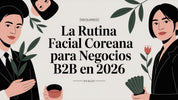 La rutina facial coreana para negocios B2B en 2026