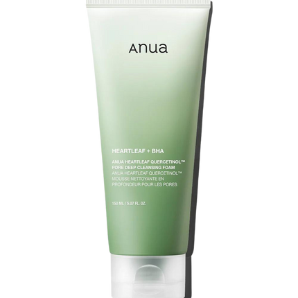Espuma de limpeza profunda de poros Heartleaf Quercetinol