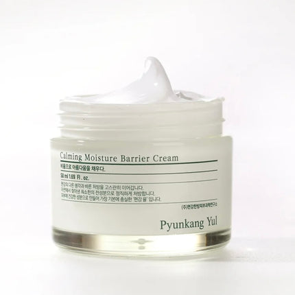 Creme calmante com barreira de hidratação