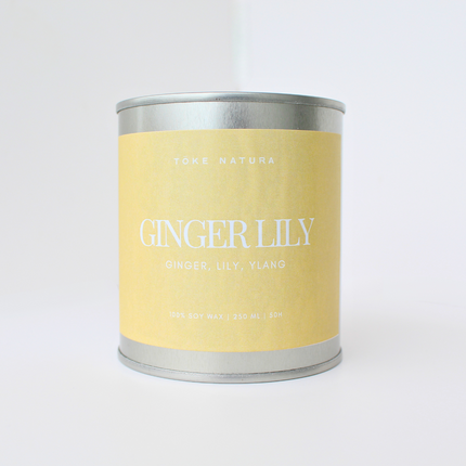 Soy wax scented candle