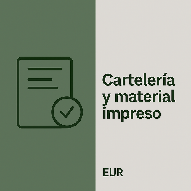 Cartazes e material gráfico – Design personalizado