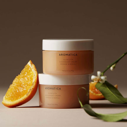 Glow Vita Goodnight Creme Laranja e Néroli