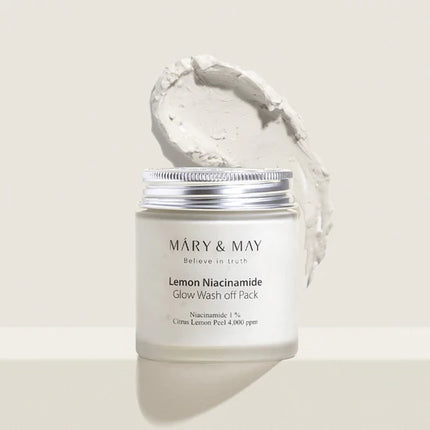 Lemon Niacinamide Glow Wash off Pack - Clay Brightening Mask