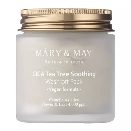 CICA Tea Tree Soothing Wash off Pack - Clay Mask