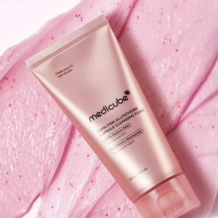 PDRN  Pink Glutathione Capsule Cleansing Foam