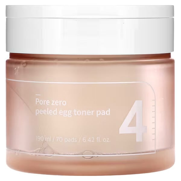 Nº4 Pore Zero Peeled Egg Toner Pad