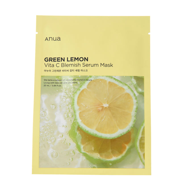 Green Lemon Vita C Blemish Serum Mask