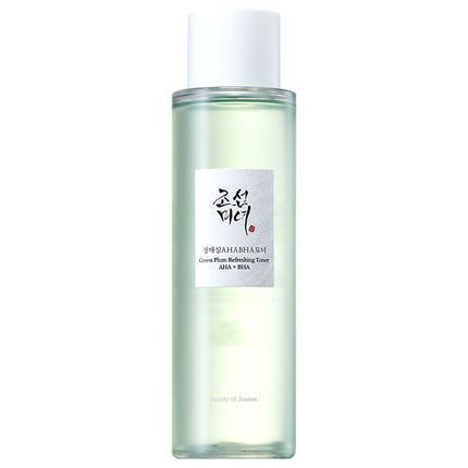 Green Plum refreshening toner: AHA + BHA