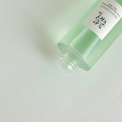 Bubble Toner: Green Plum + AHA