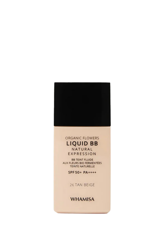 BB Cream Organic Flowers Liquid 26 Tan Beige SPF50 + PA++++