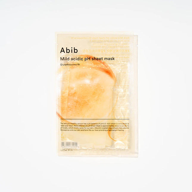 Mild Acidic Ph Sheet Mask Glutathiosome Fit