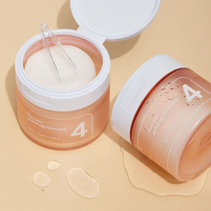 Nº4 Pore Zero Peeled Egg Toner Pad