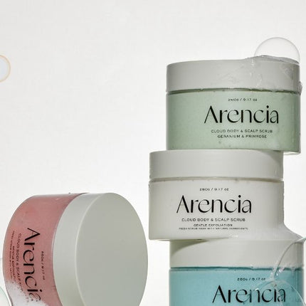 Esfoliante Corporal e Couro Cabeludo Fresh Cloud com Hortelã Francesa e Lírio