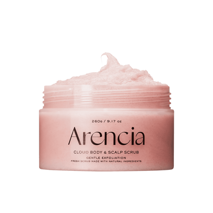 Fresh Cloud Body &amp; Scalp Scrub Lavender &amp; Pear