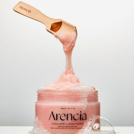 Fresh Cloud Body &amp; Scalp Scrub Lavender &amp; Pear