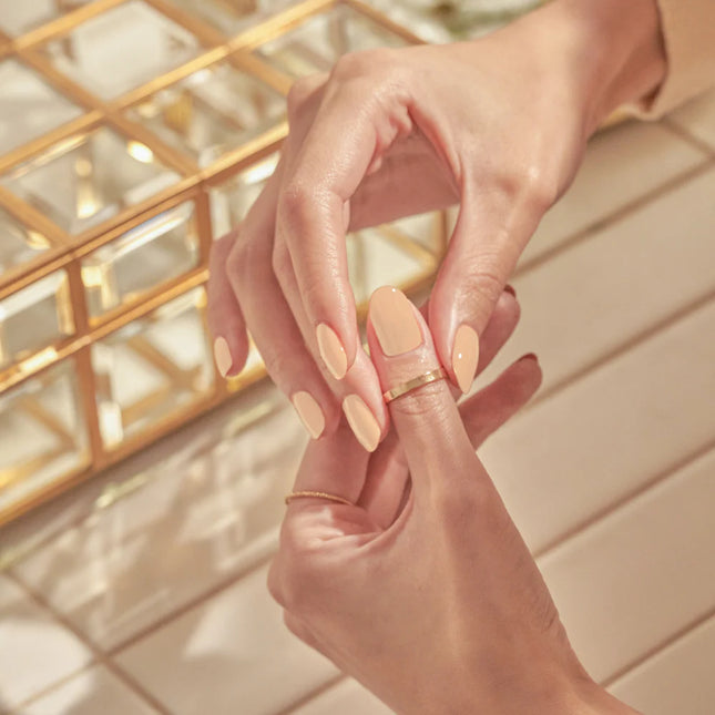 Tiras de unhas Peach Nude