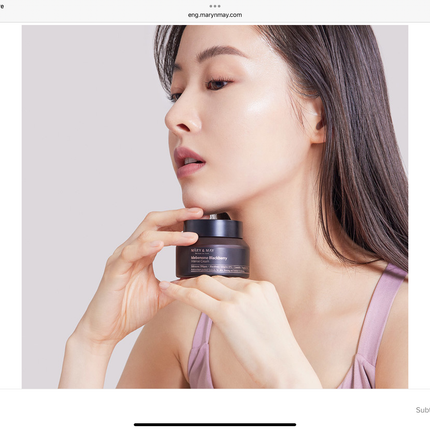Idebenone Blackberry Intense Cream