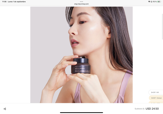 Idebenone Blackberry Intense Cream