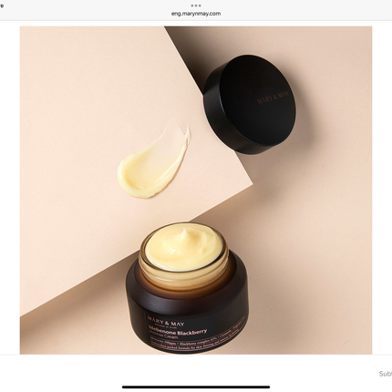 Idebenone Blackberry Intense Cream