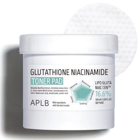 Glutathione Niacinamide Toner Pad
