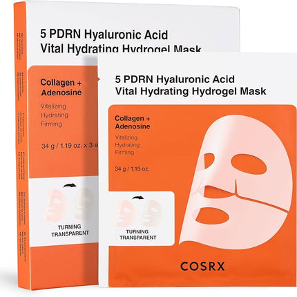 5 PDRN Hyaluronic Acid Vital Hydrating Hydrogel Mask