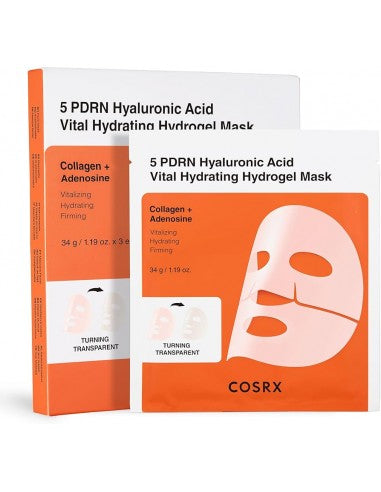 5 PDRN Hyaluronic Acid Vital Hydrating Hydrogel Mask