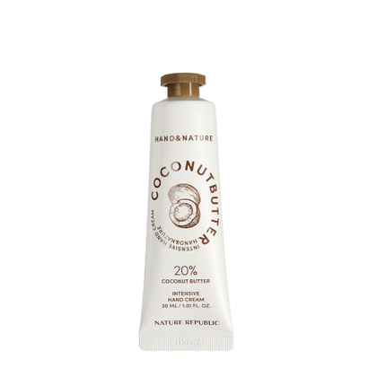 Hand & Nature Coconut Butter Intensive Hand Cream 30ml