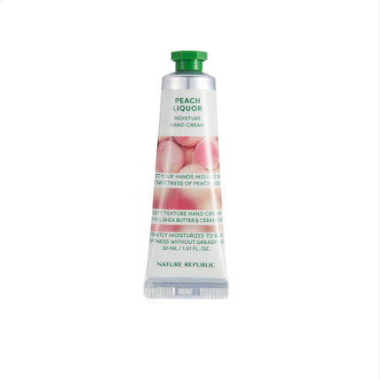 Hand & Nature Peach Liquor Hand Cream 30ml