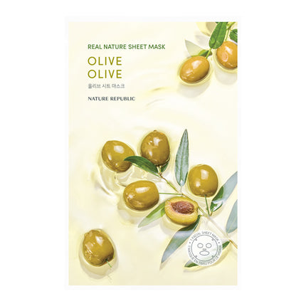 Real Nature Sheet Mask Olive 23ml