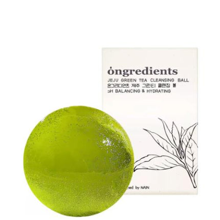 Ongredients Jeju Green Tea Cleansing Ball 110g