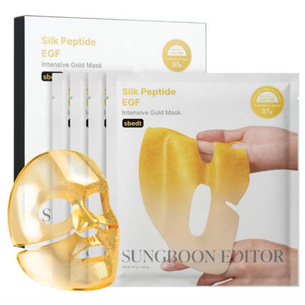 Sungboon Editor Silk Peptide EGF Gold Mask (4 uds)