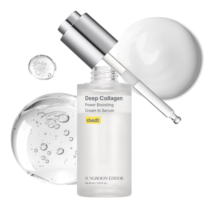Deep Collagen Power Boosting Cream In Serum 30ml