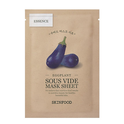 Sous Vide Mask Sheet Eggplant