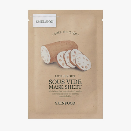 Sous Vide Mask Sheet Lotus Root