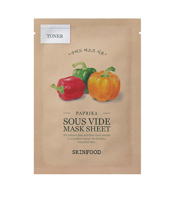Sous Vide Mask Sheet Paprika