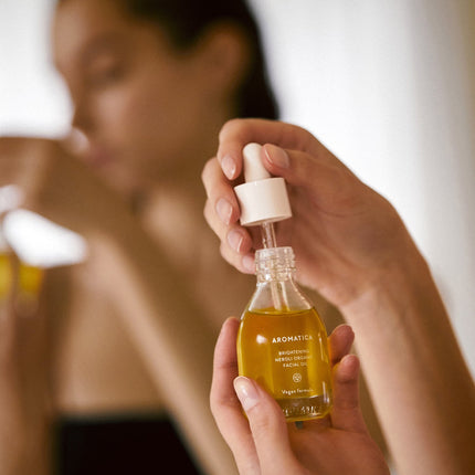 Óleo facial iluminador de Neroli orgânico