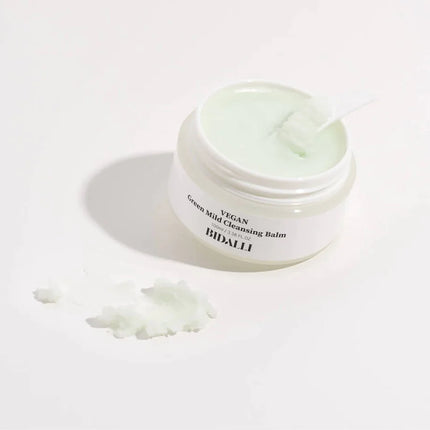 Bálsamo de limpeza suave verde vegano