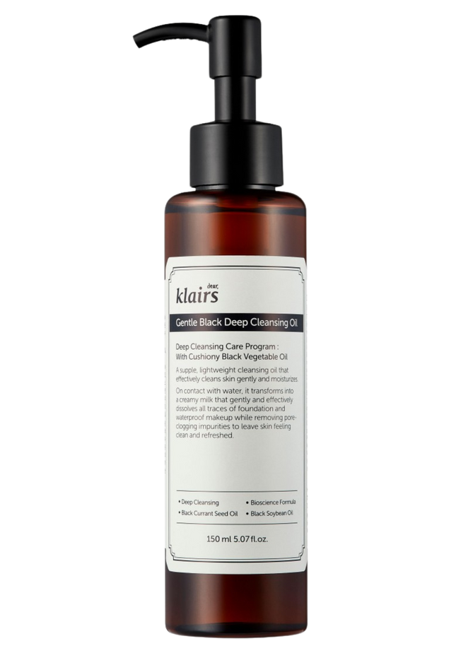 Gentle Black Deep Cleansing Oil