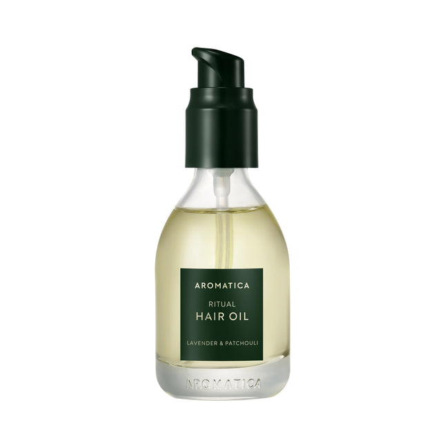 Óleo capilar ritual de lavanda e patchouli