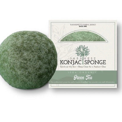 Esponja Konjac Orgánica con Matcha