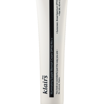 Illuminating Supple blemish Cream SPF 40 · PA++ Klairs
